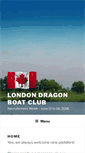 Mobile Screenshot of londondragonboat.com